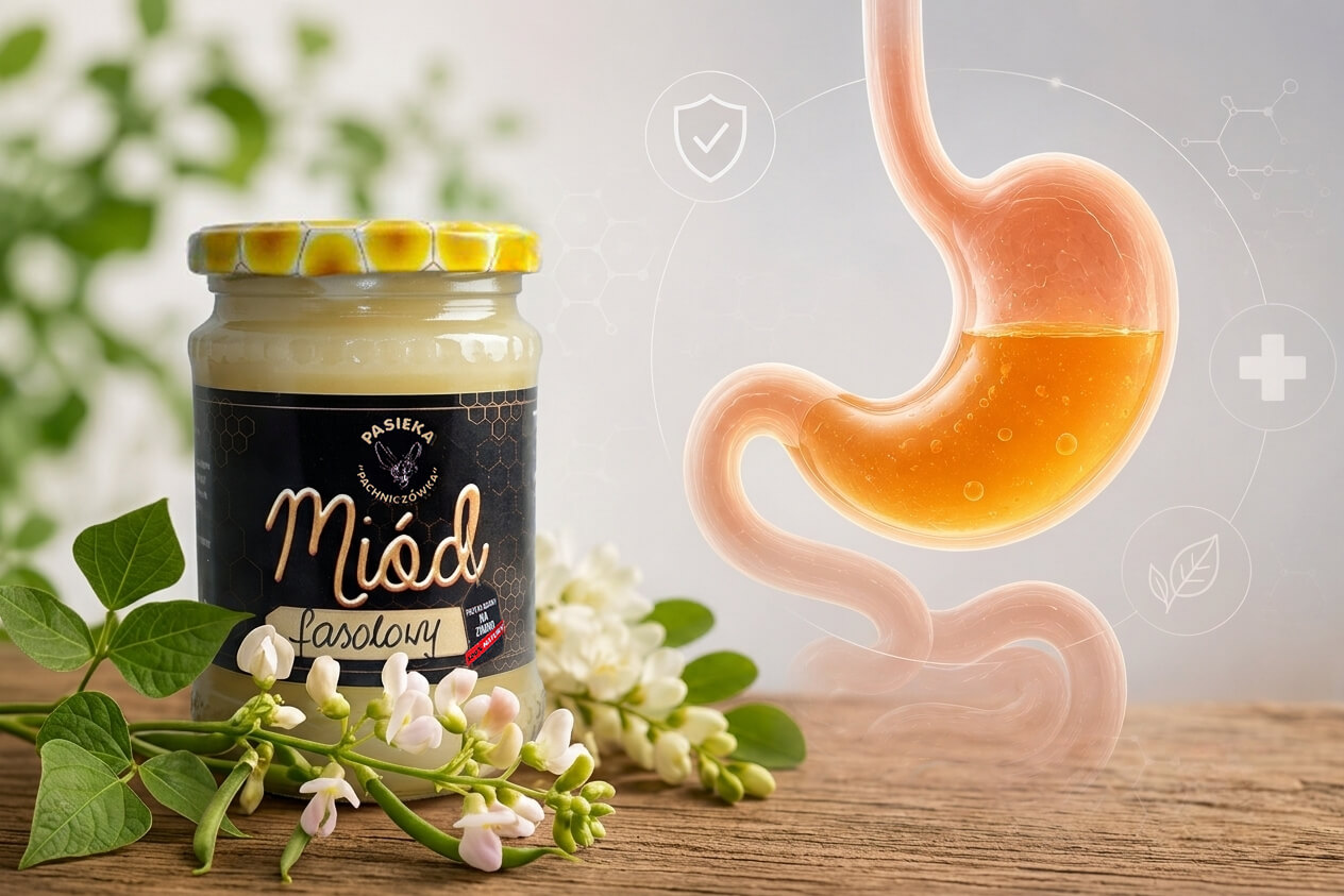 Miód na trawienie i helicobacter pylori